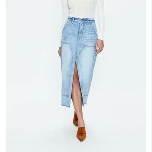 PISTOLA- long Denim Skirt NWT- Alice Coastal